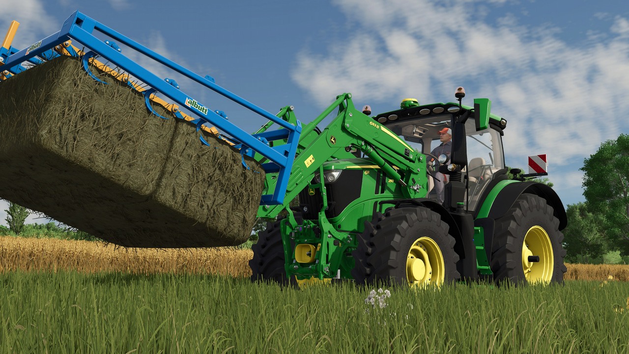Farming Simulator 25 odhacza pierwsze punkty z „mapy drogowej”. Twórcy dalej walczą z optymalizacją, ale też serwują trochę nowości, w tym kolejne maszyny, źródło grafiki: Giants Software.