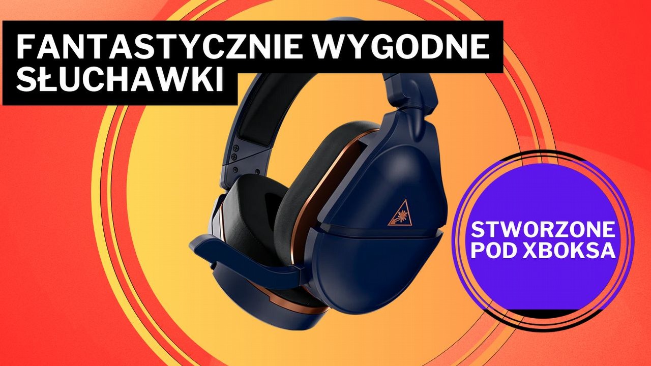 Granie na Xboksie jeszcze przyjemniejsze! Ale warunek jest jeden - przynajmniej tak wygodne słuchawki jak te, źródło grafiki: Turtle Beach.