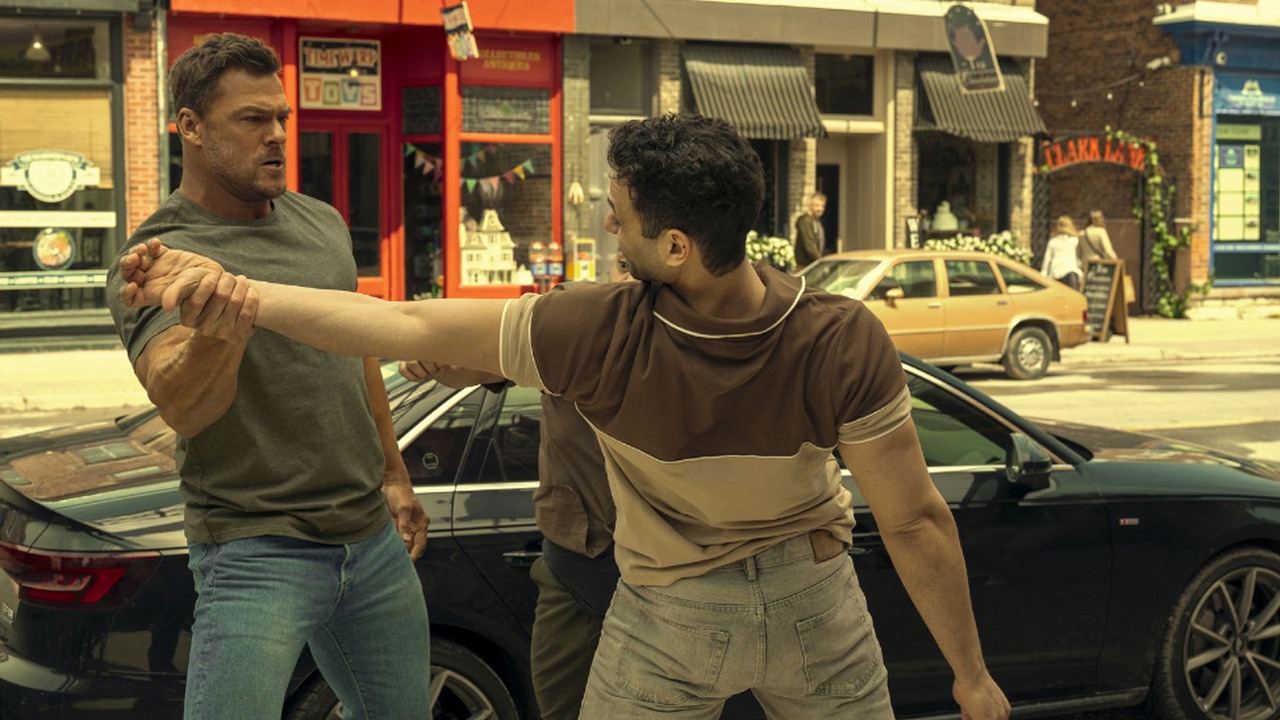 Numer 1 w prawie 100 krajach - jeden z największych hitów akcji powrócił na Prime Video z 3. sezonem oraz 97% na Rotten Tomatoes, źródło grafiki: Reacher, Nick Santora, Prime Video, 2025.