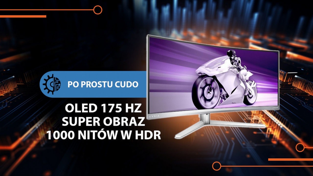 Gamingowy monitor marzeń w końcu jest dostępny w cenie niewymagającej sprzedaży nerki. Wyjątkowy OLED z Ambiglow.
