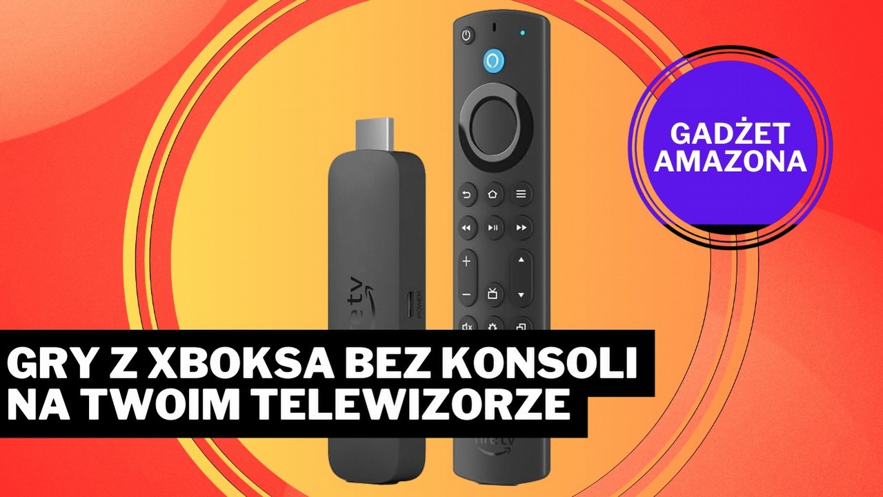 Z Amazon Fire Stick TV zagrasz w gry Xboksa bez konsoli. Mało który Smart TV ma takie możliwości, źródło grafiki: Amazon; materiały promocyjne.