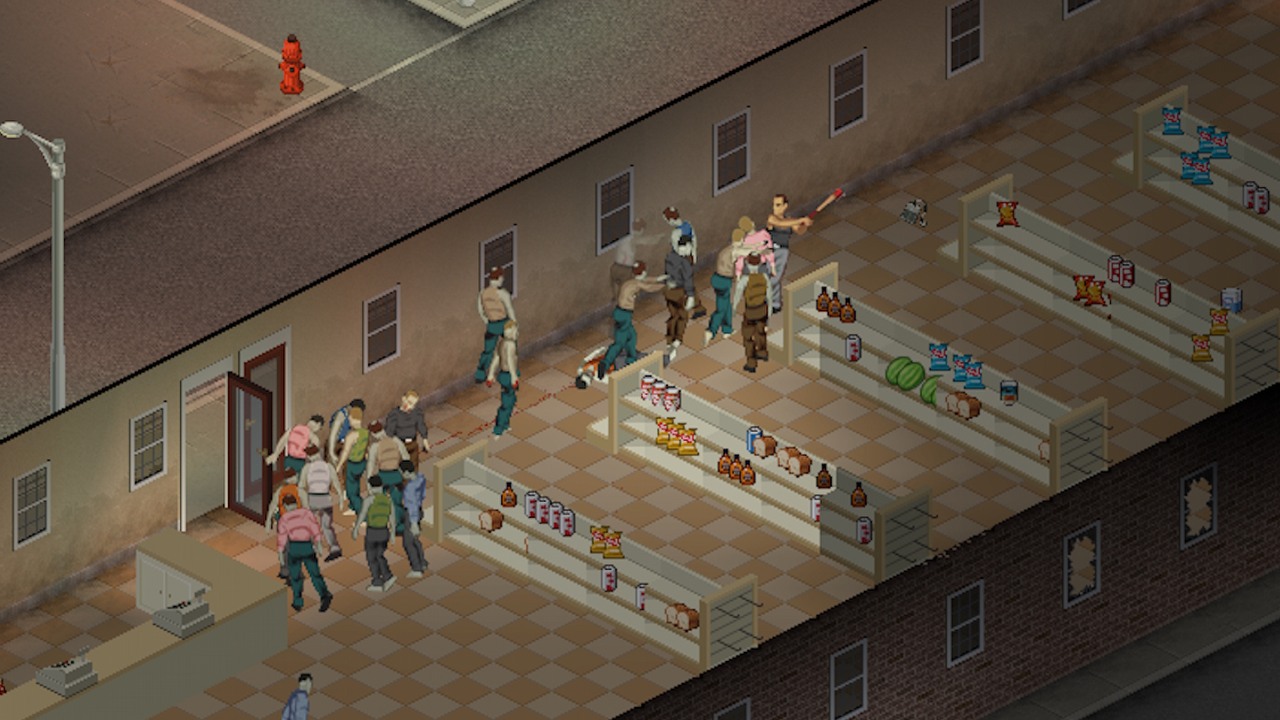 Uznana postapokaliptyczna gra survivalowa wprowadza bardzo ważną zmianę w mechanice rabowania budynków. Teraz w Project Zomboid będzie łatwiej o zasoby, źródło grafiki: The Indie Stone.