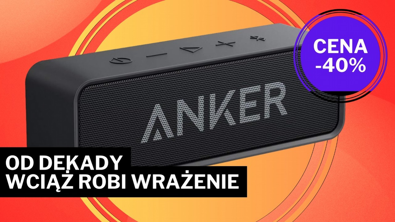 Tylko 90 zł za głośnik Ankera, który od 10 lat jest na topie. Ta jedna rzecz sprawia, że nadal rządzi w swojej kategorii, źródło grafiki: Anker; materiały promocyjne.