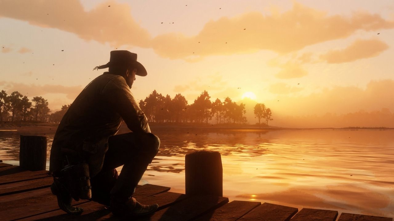 Rzeki w Red Dead Redemption 2 są niemal ultrarealistyczne. Jedna z nich budzi spore wątpliwości, jednak geolog twierdzi, że tylko, jeśli spojrzymy 10 000 lat w przyszłość, źródło grafiki: Rockstar Games..