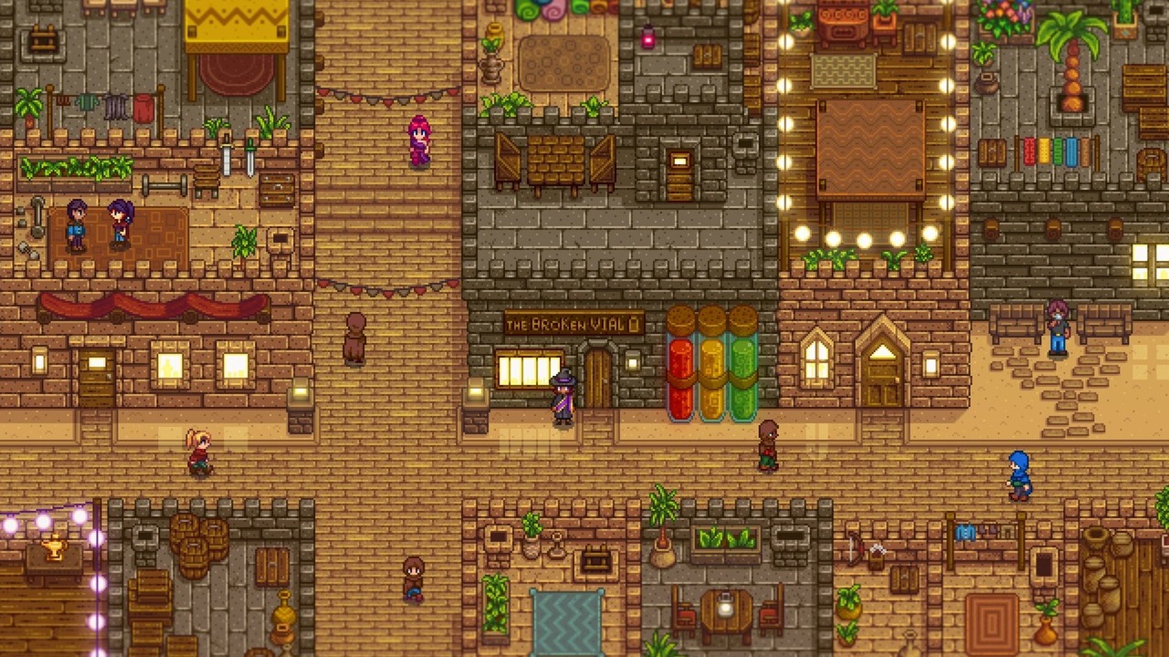 Autor Stardew Valley Expanded pracuje nad nowym projektem. Ambitne Castle Village ma prześcignąć znakomitego poprzednika, źródło grafiki: FlashShifter / Eric Barone..