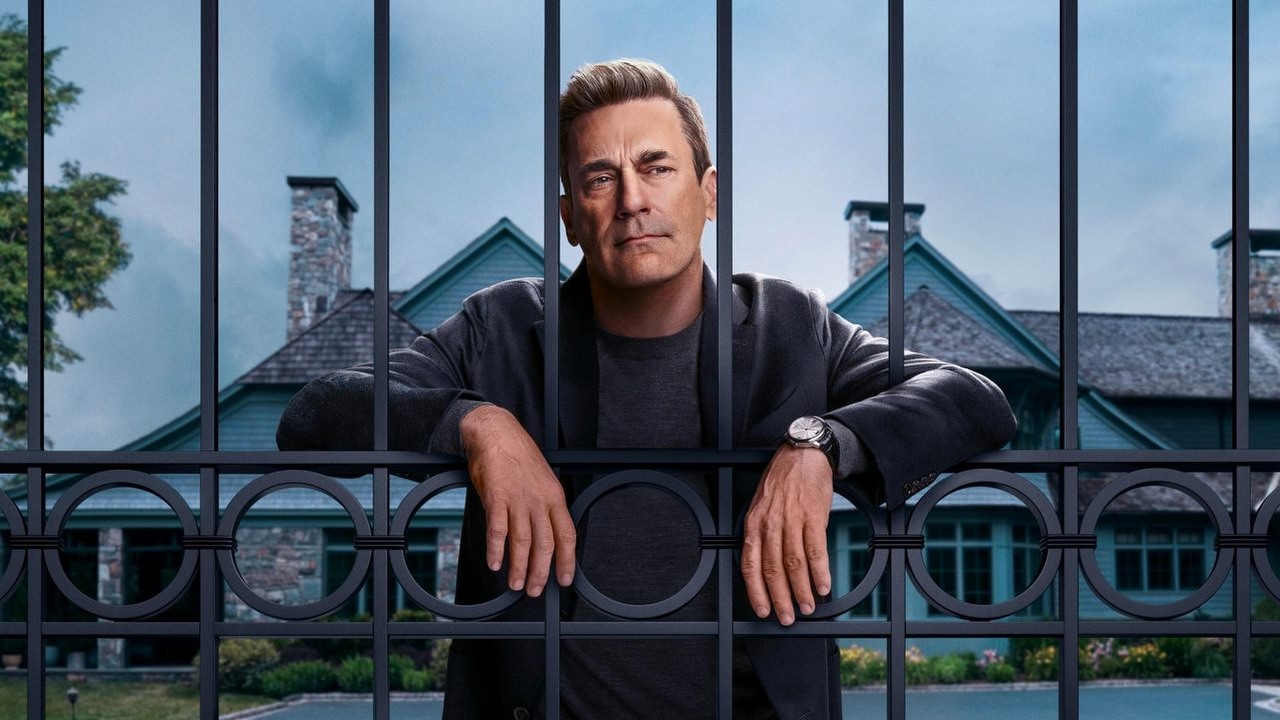 Już tylko miesiąc dzieli nas od premiery serialu, w którym Jon Hamm zejdzie na kryminalną ścieżkę jako finansowy magnat. Apple TV+ spodziewa się hitu, źródło grafiki: Your Friends & Neighbors, Jonathan Tropper, Apple Studios, 2025.