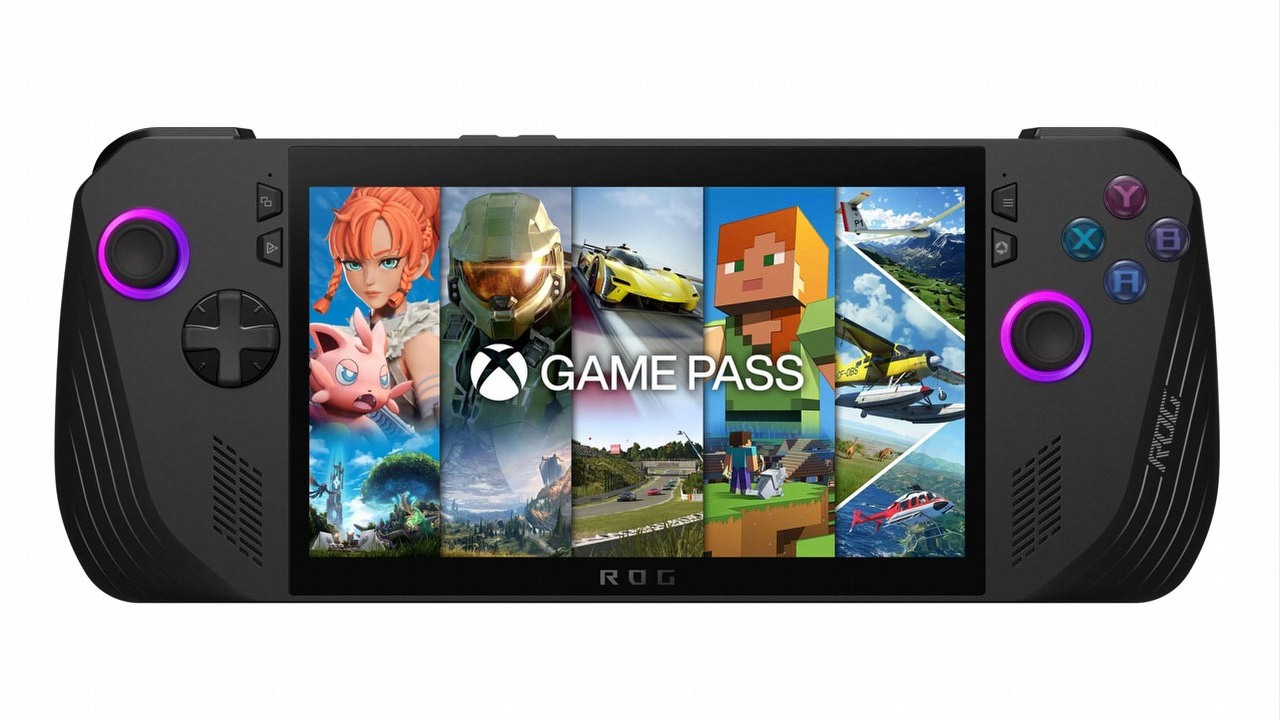 Nowe wieści o handheldach Xboxa. Microsoft ma rozmawiać z Asusem i innymi producentami, a premiera wcale nie musi być odległa, źródło grafiki: ASUS. Zdjęcie pokazuje jedną z już wypuszczonych konsol przenośnych firmy..