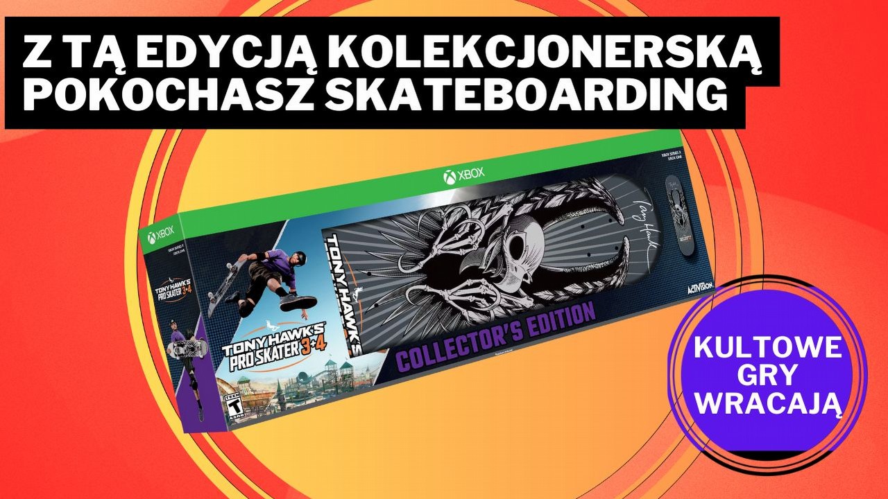 To największy osiedlowy hit mojego dzieciństwa. Edycja kolekcjonerska tej gry oferuje pełnoprawną deskorolkę!, źródło grafiki: Activision.