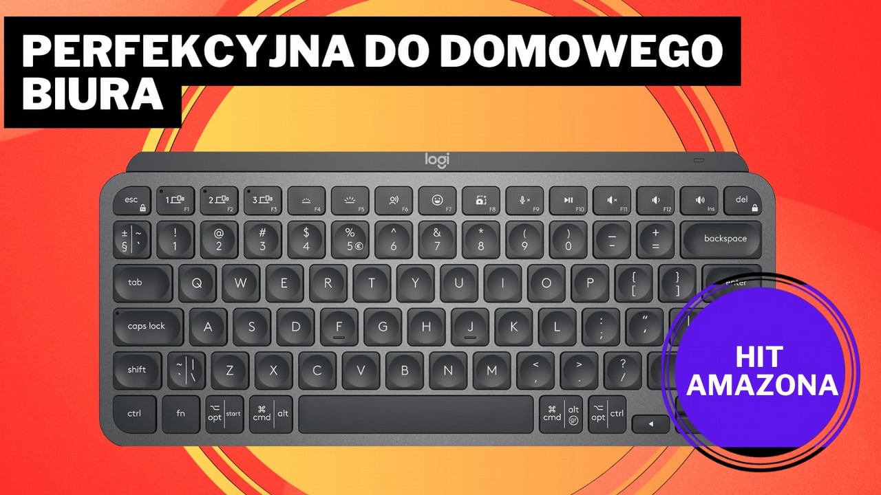 „Szukałeś perfekcji? Oto jest!". Ta klawiatura Logitecha to aktualnie nr 1 u Amazona, osobiście nie znam lepszej.
