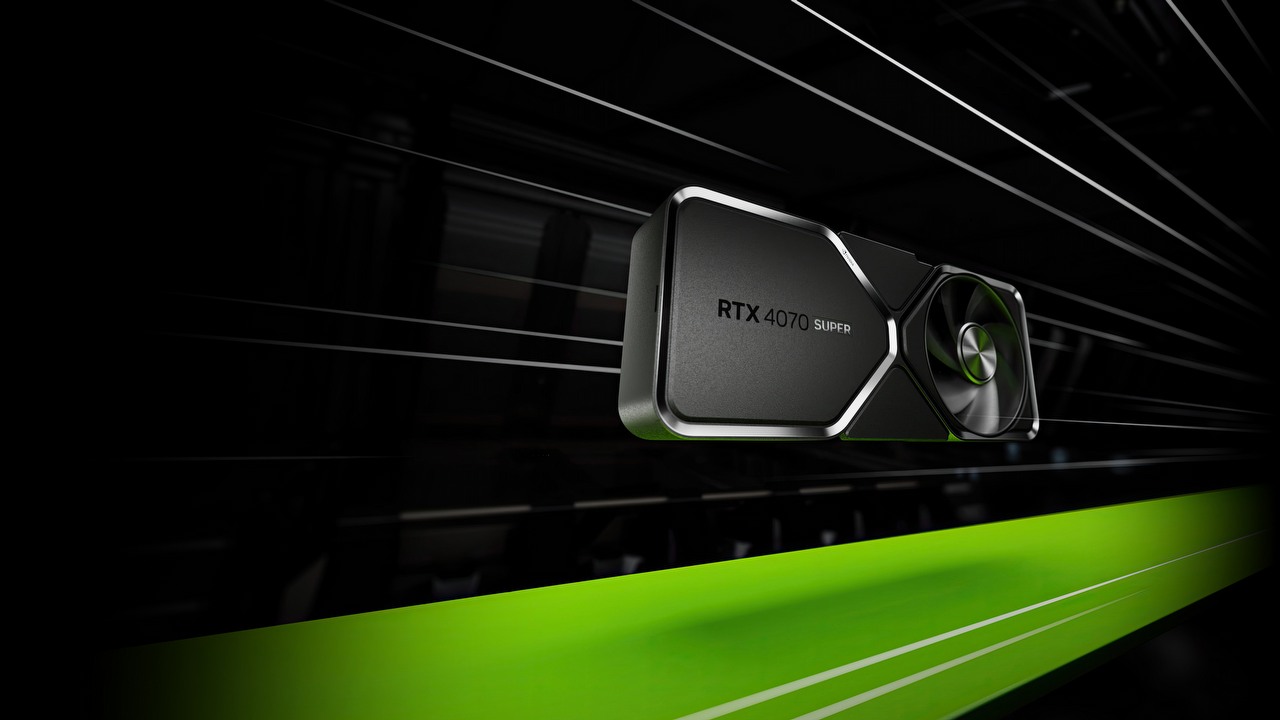 Wszystko o GeForce RTX 4070 Super. Baza danych kart graficznych, źródło grafiki: NVIDIA.