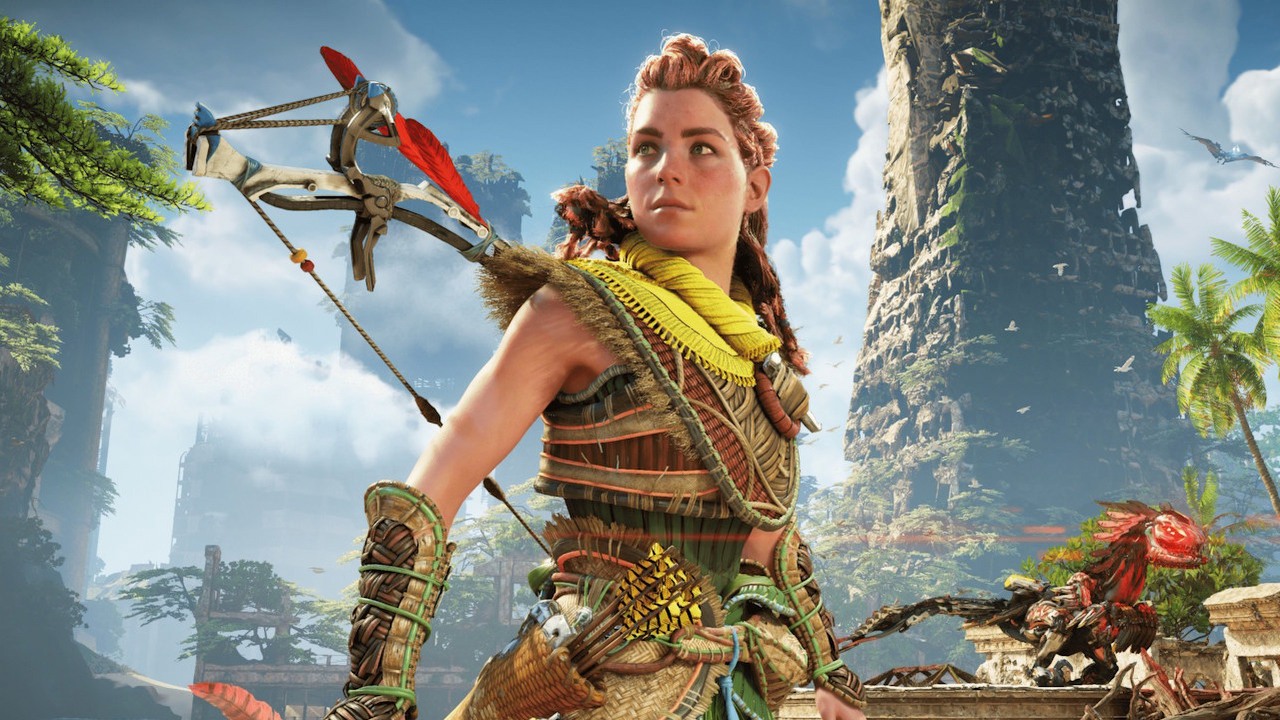 „Jestem zaniepokojona”. Aloy napędzana systemami AI martwi Ashly Burch, aktorkę głosową bohaterki Horizona, źródło grafiki: Sony Interactive Entertainment.