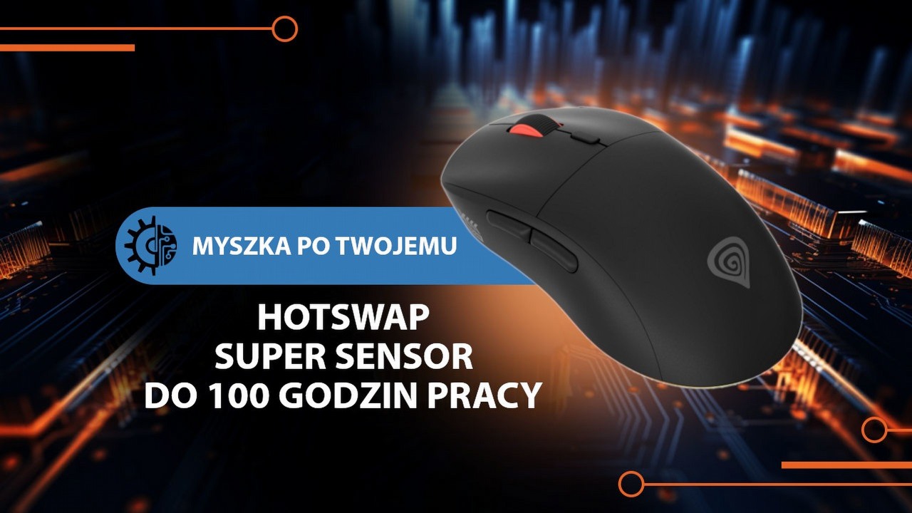 Gamingowa myszka, którą dopasujesz do siebie. Za niewielkie pieniądze wymienisz przełączniki, poprawisz chwyt i zmienisz próg aktywacji.