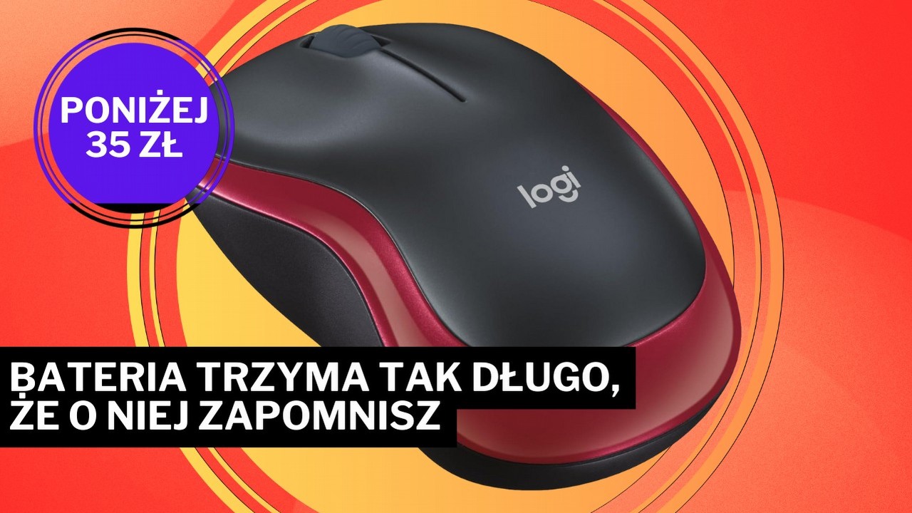 „W nieskończoność trzyma na baterii”. Myszka Logitecha skrywa w sobie moc i jest za śmieszne pieniądze, źródło grafiki: Logitech; materiały promocyjne.
