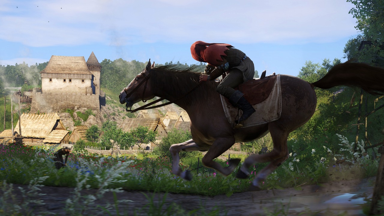 W Kingdom Come: Deliverance studio Warhorse dodało skomplikowaną funkcję tylko dla dwóch postaci. Winne były konie, źródło grafiki: Warhorse Studios.