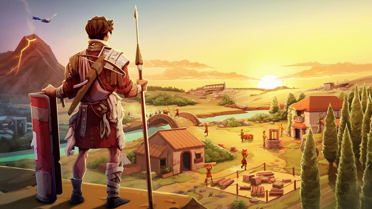 Weterani Valheim i Minecrafta zapowiadają Romestead. W survivalowym city builderze przywrócimy świetność Imperium Rzymskiemu, źródło grafiki: Beartwigs / Three Friends..