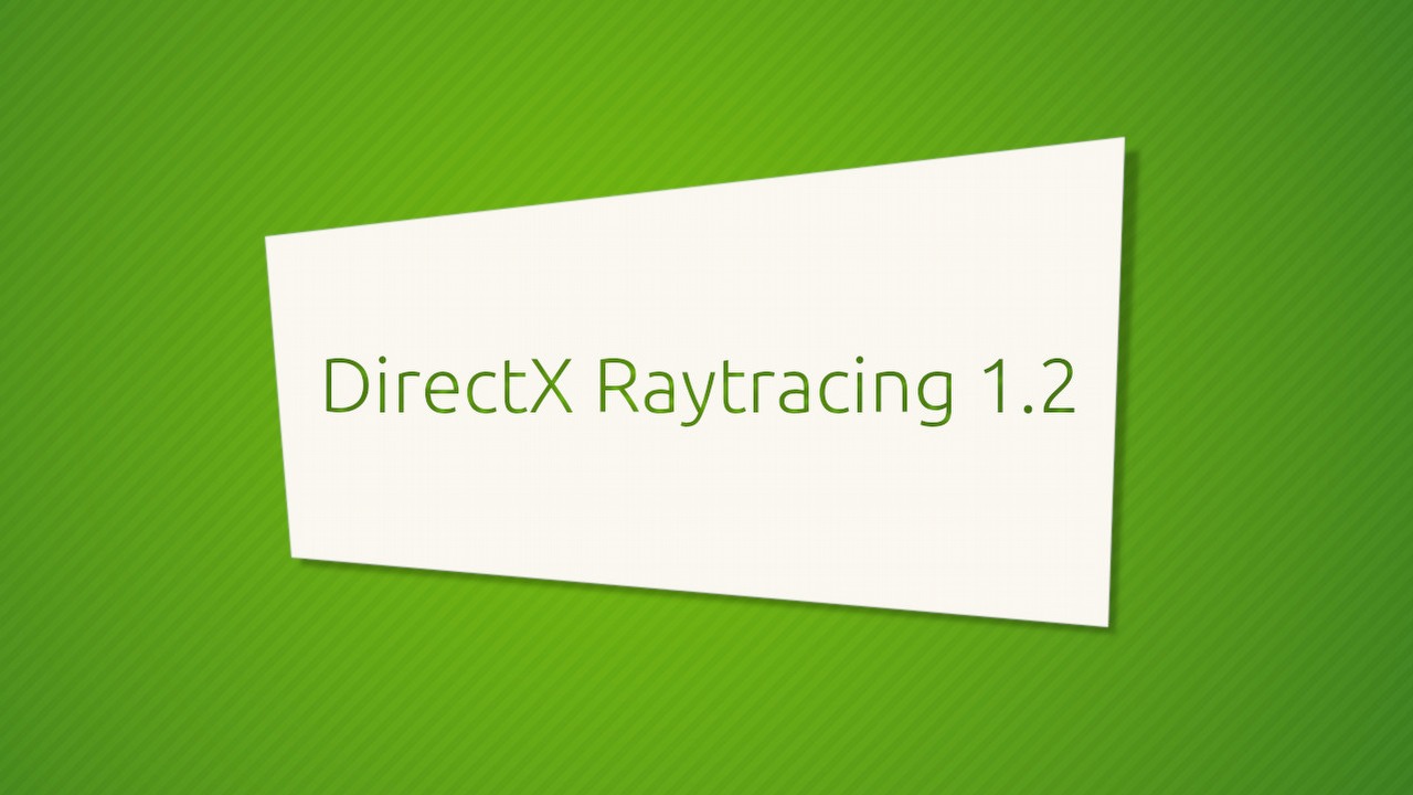 Microsoft ogłasza nową wersję DirectX Raytracing 1.2, obiecując „przełomowe zwiększenie wydajności”.