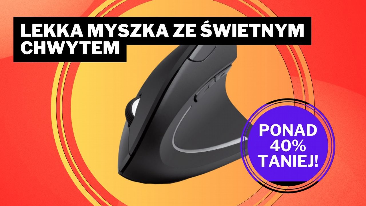 Futurystyczna myszka Ankera ma dwa kluczowe atuty, które decydują o jej świetności. „To prezent dla mojej zmęczonej ręki”, źródło grafiki: Anker.