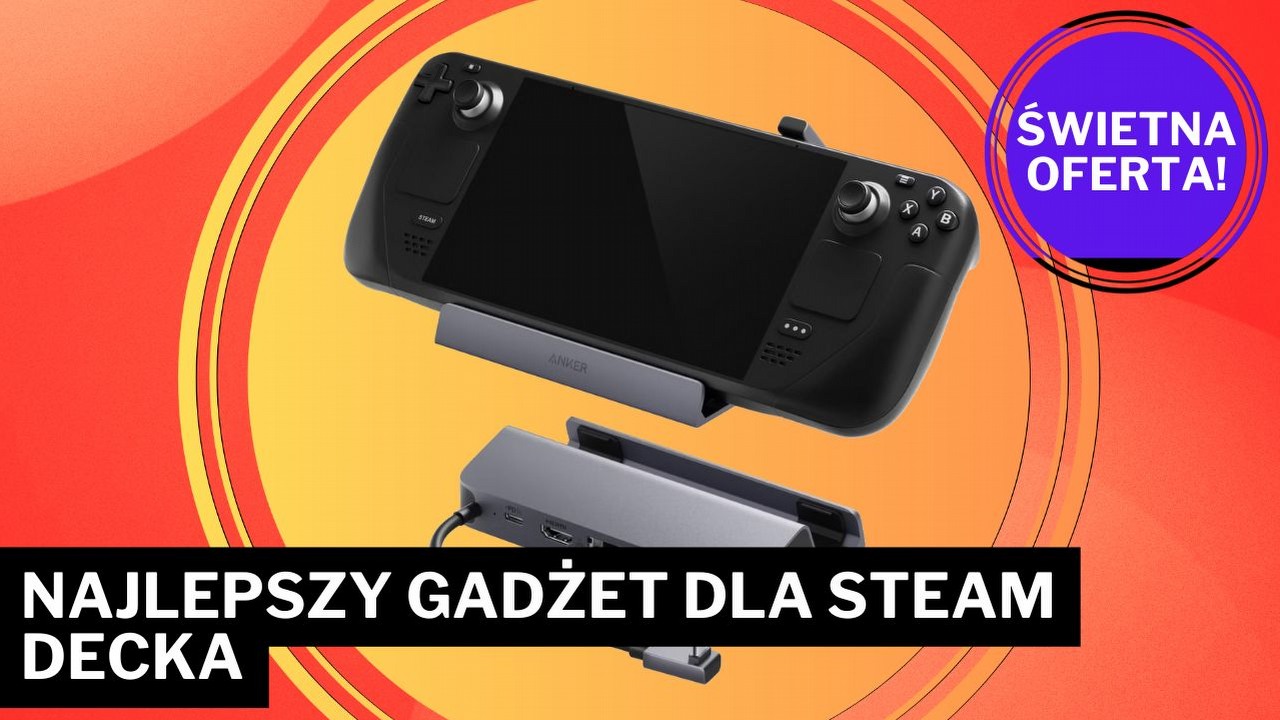 Najlepsza cecha Switcha w Steam Decku! Wszystko dzięki temu gadżetowi, który daje naprawdę wiele możliwości, źródło grafiki: Anker.