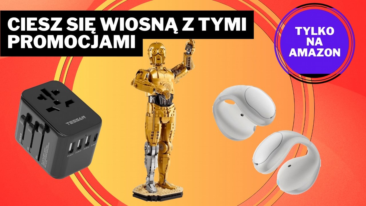 Najlepsze wiosenne promocje na Amazonie - „must have" każdego podróżnika i zestaw Star Wars na 25-lecie LEGO.