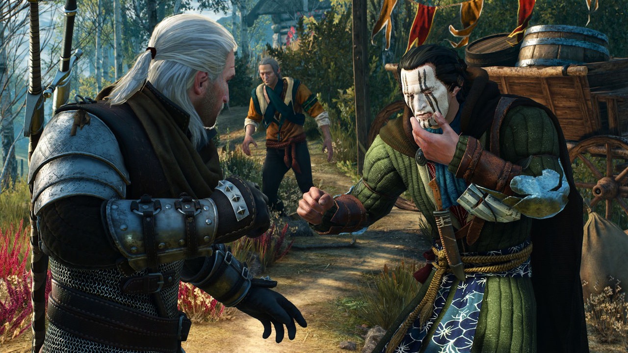 CD Projekt RED wyjaśnił, dlaczego Wiedźmin 3 czekał na REDKita 9 długich lat. Geralt w kurtce z Cyberpunka to tylko jeden z wielu powodów, źródło grafiki: CD Projekt RED.