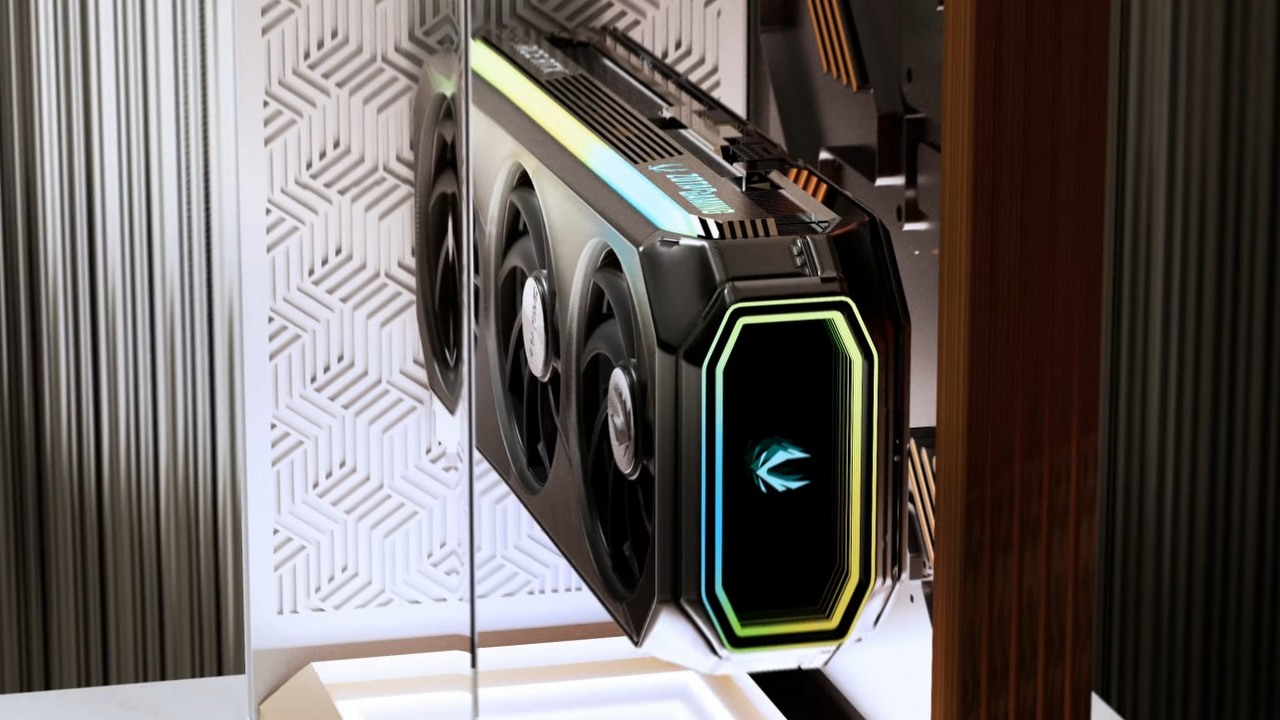 Zotac podniósł ceny RTX-ów 5090 w swoim sklepie. Teraz sklep producenta został wyłączony, źródło grafiki: YouTube: ZOTAC_Official; 2025.