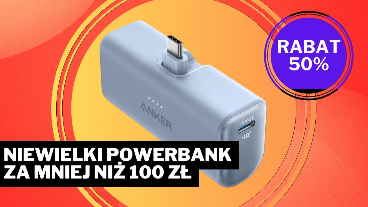 Amazon robi z konkurencją wiosenne porządki. Mały powerbank Ankera rzadko jest aż tak tani, źródło grafiki: Anker; materiały promocyjne.