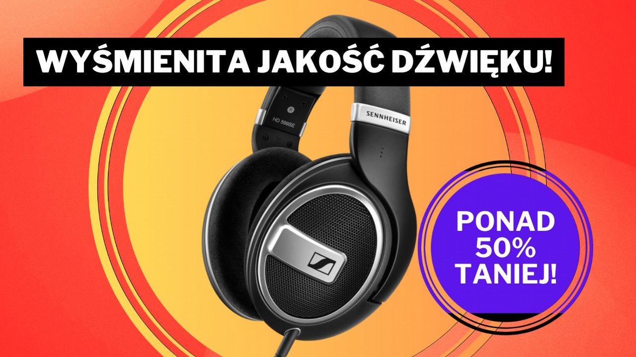 Amazon oszalał! „Najwygodniejsze słuchawki świata” tańsze o prawie 400 zł w ramach Dni Wiosennych Okazji 2025, źródło grafiki: Sennheiser.