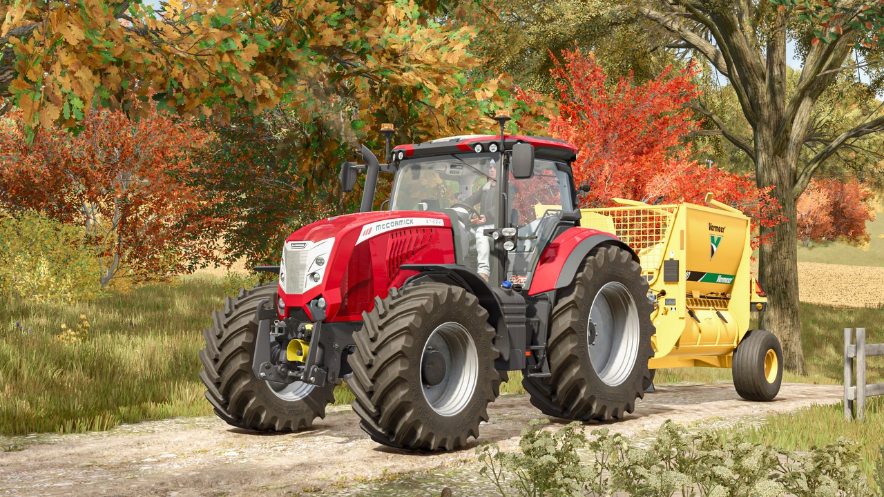Mocno krytykowana mapa z Farming Simulator 25 wreszcie dostała poprawki, na które liczyli gracze. Twórcy odkupują winy, udostępniając kolejne maszyny z FS 22, źródło grafiki: Giants Software.