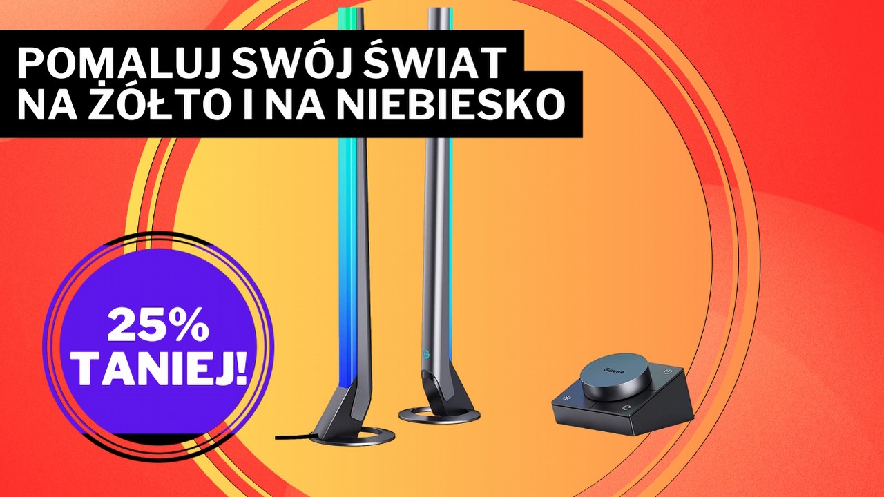 Amazon odpalił kolejną petardę! Ta promocja to prawdziwy rarytas dla każdego, kto lubi „robić klimat" oświetleniem pod gaming, źródło grafiki: Govee.