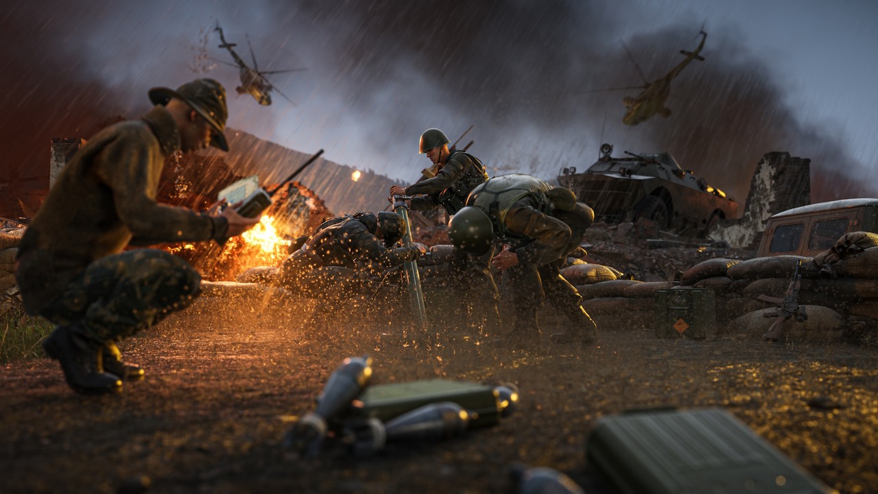 Arma Reforger otrzymała przełomową aktualizację 1.3. Wprowadza m.in. moździerze i destrukcję otoczenia, źródło grafiki: Bohemia Interactive.