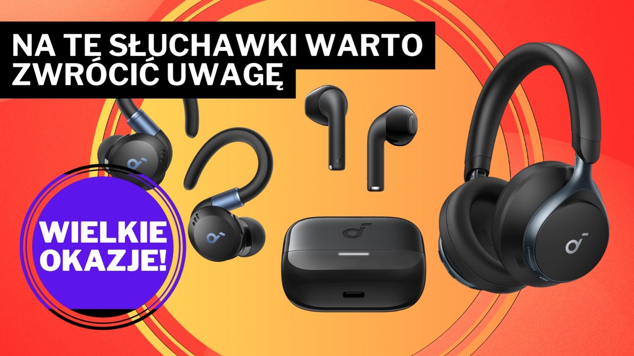 Amazon nie ma litości tej wiosny. Słuchawki Ankera w tej cenie to rozbój w biały dzień - a to tylko Dni Wiosennych Okazji 2025, źródło grafiki: Anker.