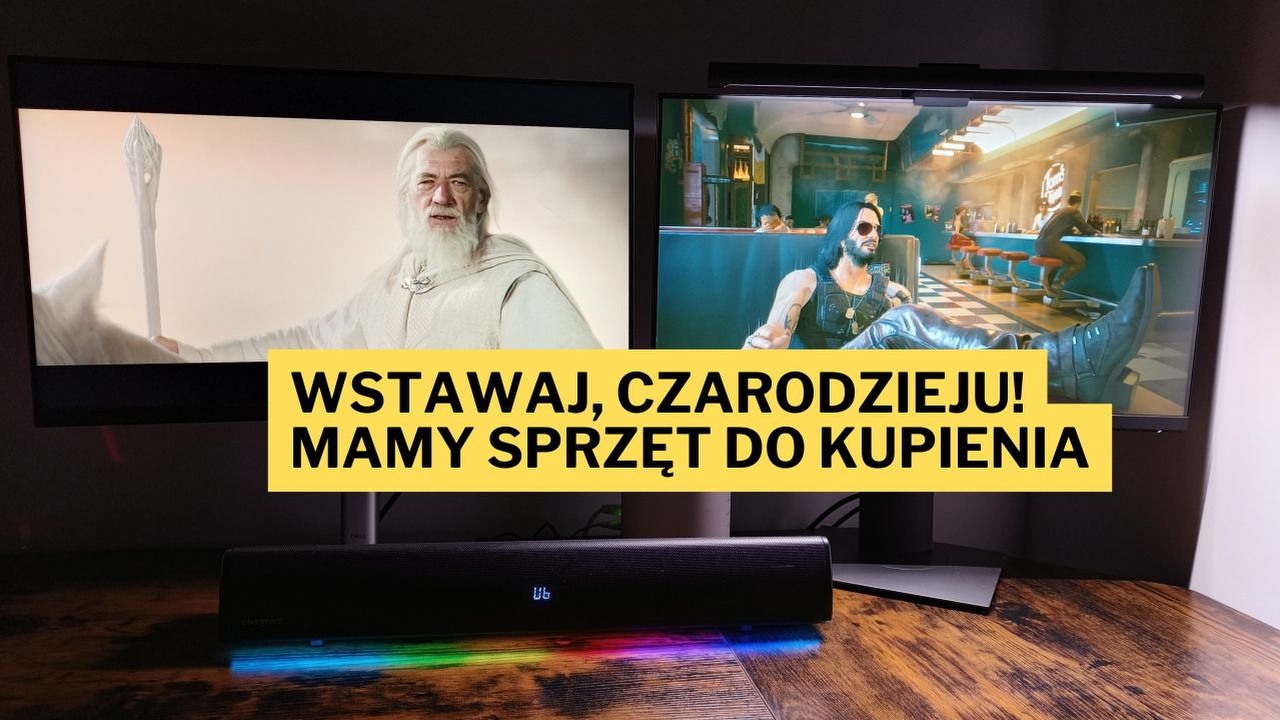 Ten sprzęt odmienił mi Cyberpunka 2077 i Władcę Pierścieni na dobre. Nie spodziewałem się aż takiego wpływu.