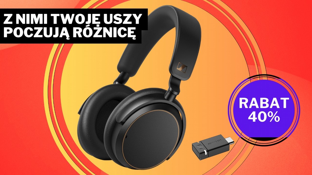 Ta promocja Amazona mnie szokuje. Ponadczasowe słuchawki króla audio 40% taniej w ramach Wiosennych Okazji 2025, źródło grafiki: Sennheiser; materiały promocyjne.