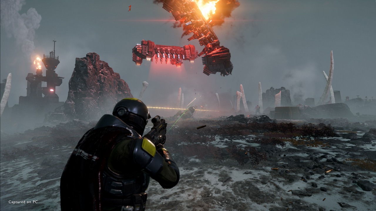Spełnianie minimalnych wymagań sprzętowych to za mało by zagrać w Helldivers 2. Gracze skarżą się na najnowszą aktualizację, źródło grafiki: Helldivers 2 | Steam.