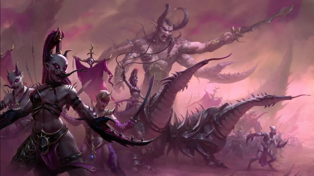 Jedna z najbardziej zaniedbywanych frakcji w Total War: Warhammer 3 wreszcie otrzyma coś godnego uwagi. Do gry zmierza trzech nowych legendarnych lordów, źródło grafiki: Creative Assembly..