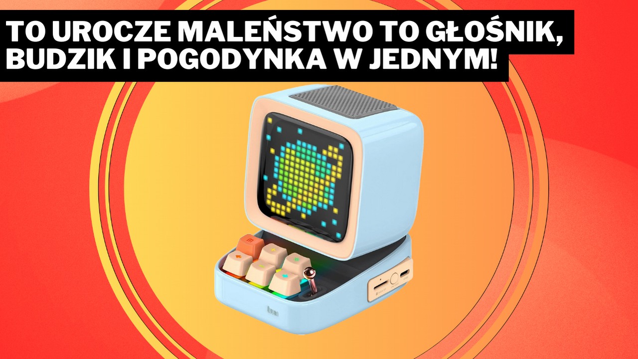 To chyba najbardziej unikalny głośnik na Amazonie! Jego możliwości rozbudzają wyobraźnię i ma średnią 4,7/5 z prawie 10 tys. ocen, źródło grafiki: Divoom.
