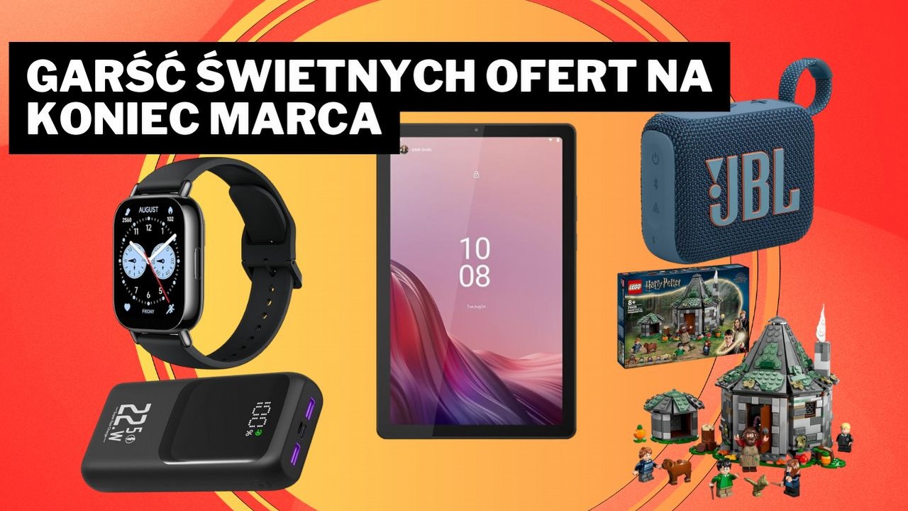Najlepsze wiosenne okazje Amazona - zachwalane głośniki i gratka dla fanów Harry'ego Pottera, źródło grafiki: Lenovo, Xiaomi, LEGO, JBL, JONKUU.