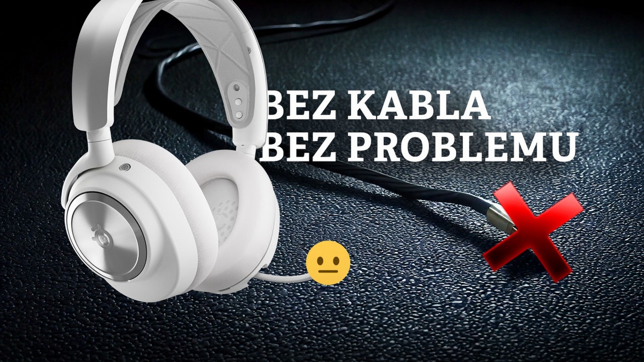 Słuchawki z „nieskończoną baterią” oraz mocno średnim mikrofonem. Recenzja SteelSeries Arctis Nova Pro Wireless.