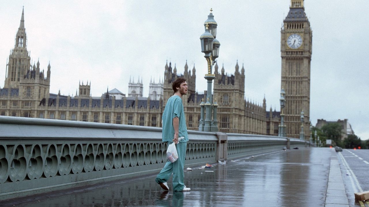 W 28 lat później, kontynuacji jednego z najlepszych filmów o zombie wszech czasów, zobaczymy starszych i wygłodniałych zainfekowanych. Reżyser zdradza, czy Cillian Murphy powróci w trylogii, źródło grafiki: 28 dni później, Danny Boyle, British Film Institute, 2002.