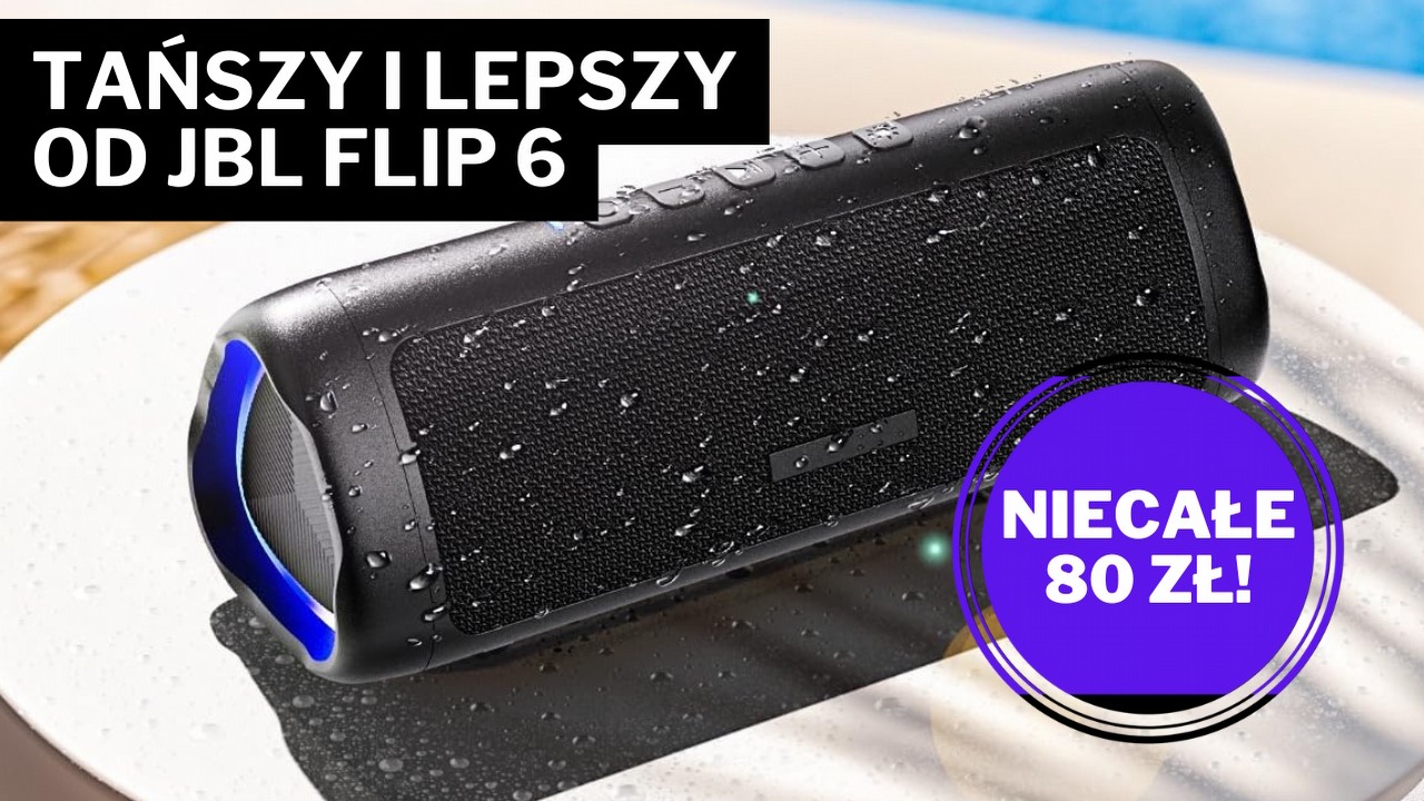 W tej cenie rozwala system takimi możliwościami jak 24 godziny pracy na baterii. „Dla mnie głośnik lepszy niż JBL Flip”, źródło grafiki: UOHHBOE.