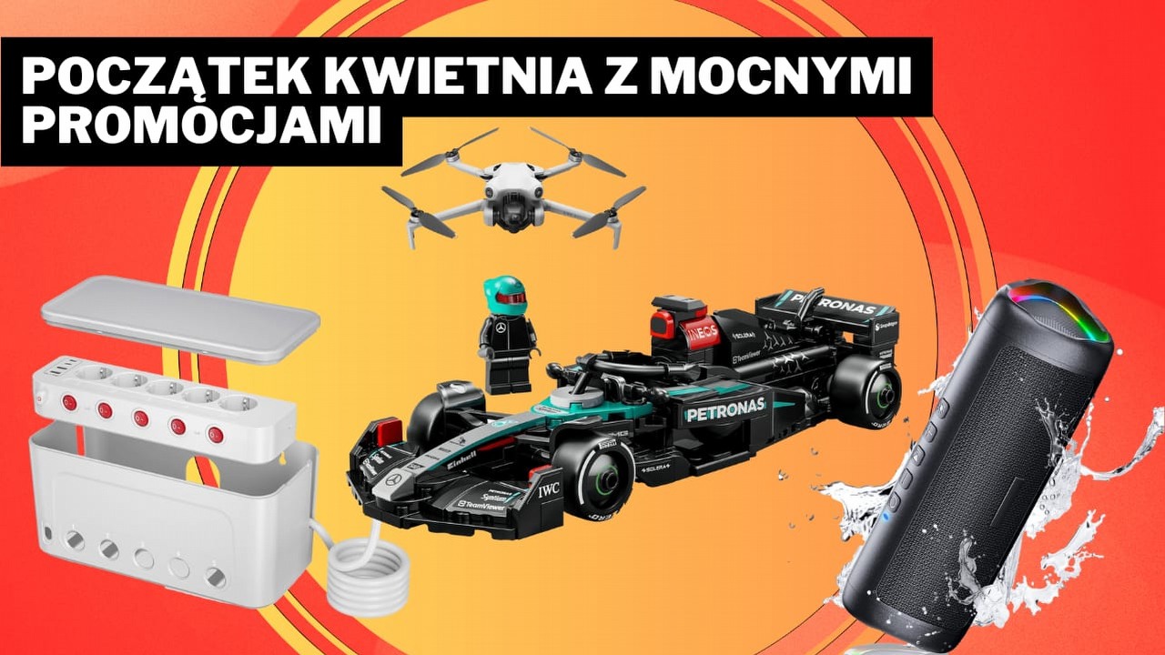 Najlepsze kwietniowe promocje Amazona to nie żarty! Dziś polecamy myszkę nawet na 250 godzin grania i LEGO dla fanów Hamiltona, źródło grafiki: Amazon.