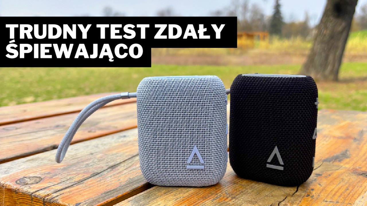 Zrobiły na mnie kolosalne wrażenie w jednym z testów. Te głośniki otulają dźwiękiem plenerową imprezę, a kosztują nieco ponad 100 zł, źródło grafiki: Creative, fot. własna.