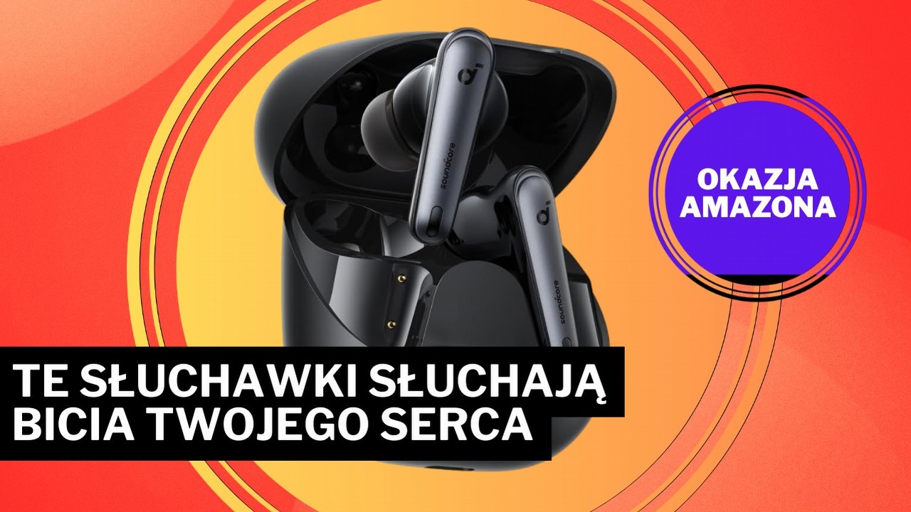 Anker oszalał. Te słuchawki odtworzą muzykę i do tego sprawdzą Twoje tętno, źródło grafiki: Anker; materiały promocyjne.
