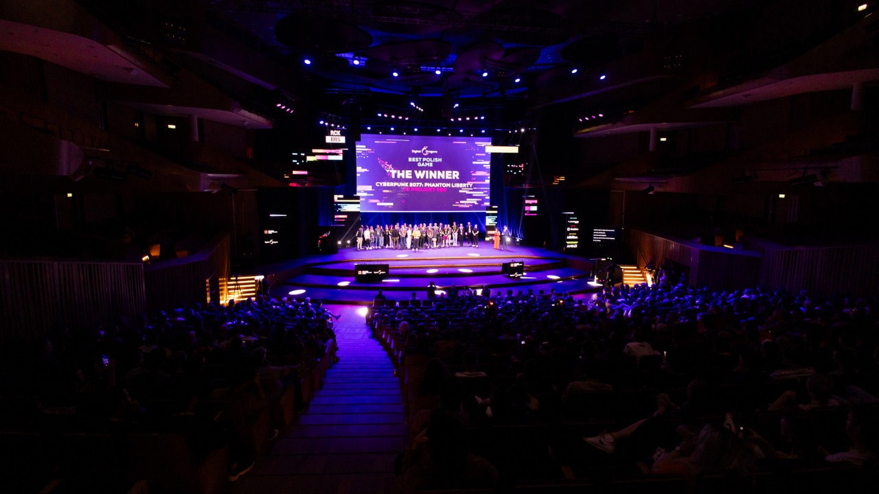 Nominacje do Digital Dragons Awards. W oczy rzuca się szczególnie brak jednego polskiego hitu, źródło grafiki: Digital Dragons. Zdjęcie z zeszłorocznej edycji wydarzenia..