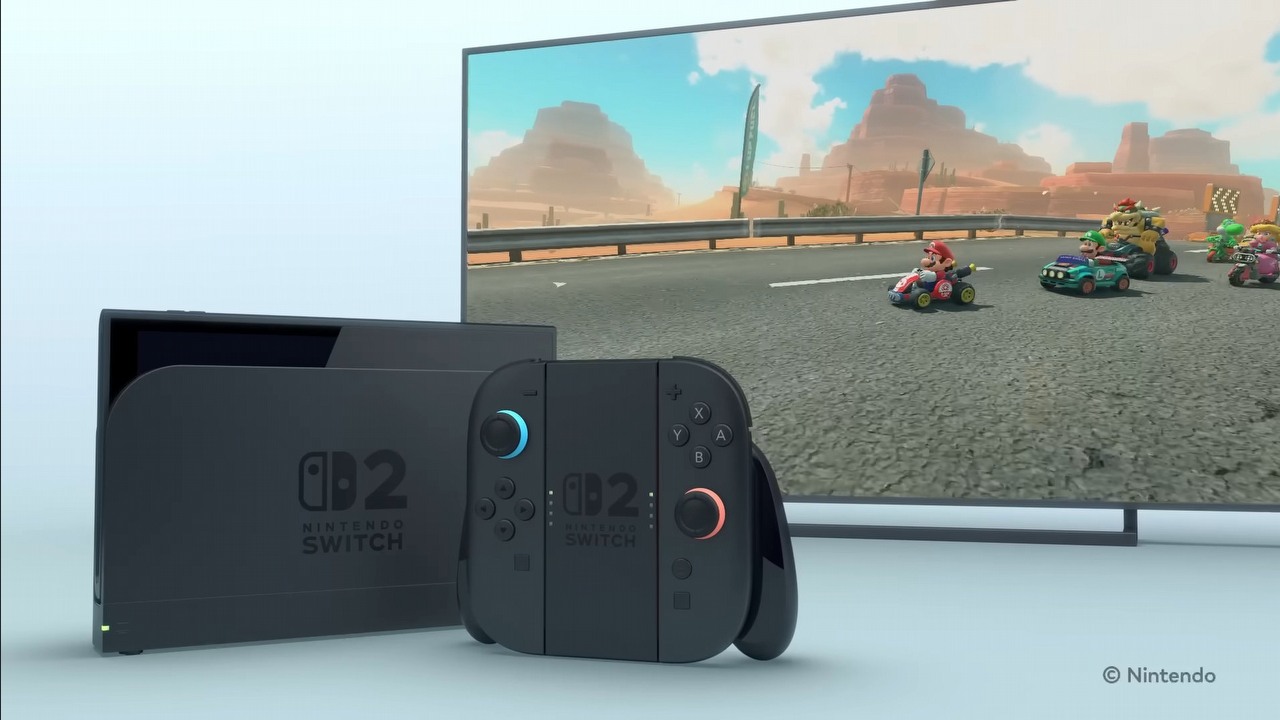 Nintendo Switch 2 ze wsparciem dla DLSS. Nvidia odsłania karty, źródło grafiki: YouTube | Nintendo.