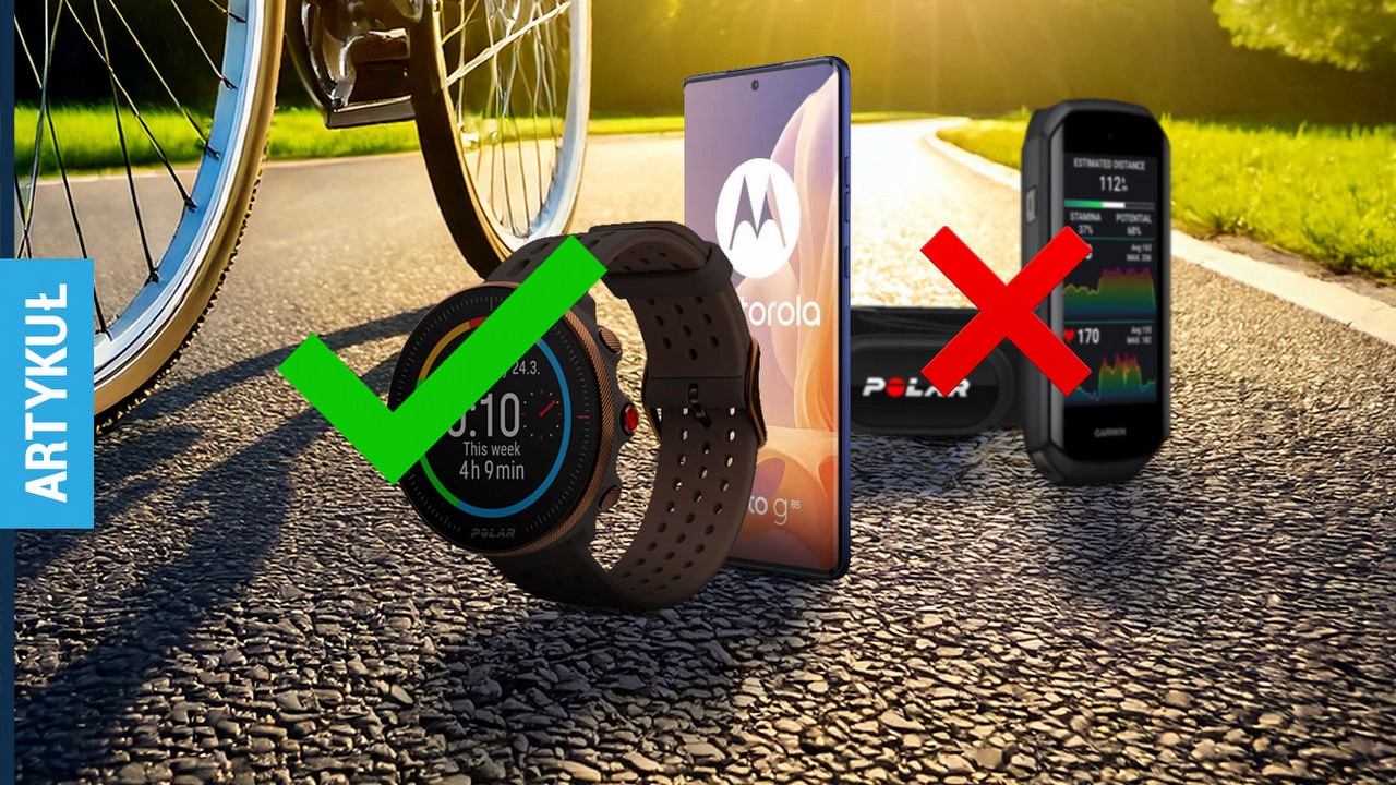 Gadżety rowerowe są dziś niepotrzebne, ostatecznie smartfon i zegarek w zupełności mi wystarczają.