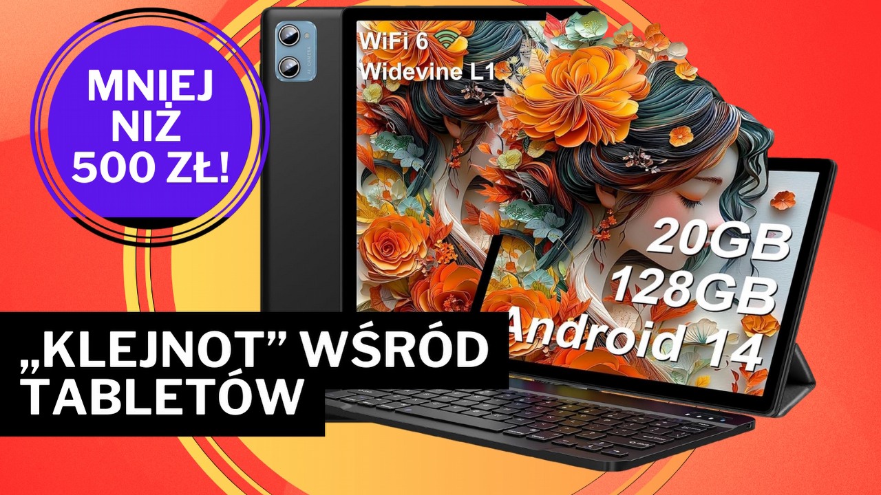 Ta oferta to jakiś kosmos! Za mniej niż 500 zł dostajesz tablet, klawiaturę, myszkę i etui, źródło grafiki: Suaat.