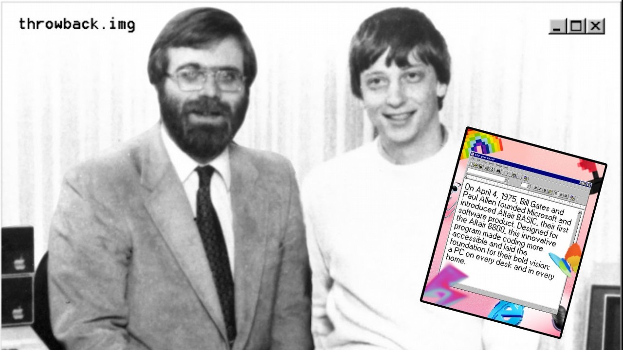 „Najlepszy kod, jaki kiedykolwiek napisałem”. Bill Gates wspomina swój pierwszy program z 1975 roku, źródło grafiki: Microsoft; Facebook; 2025.