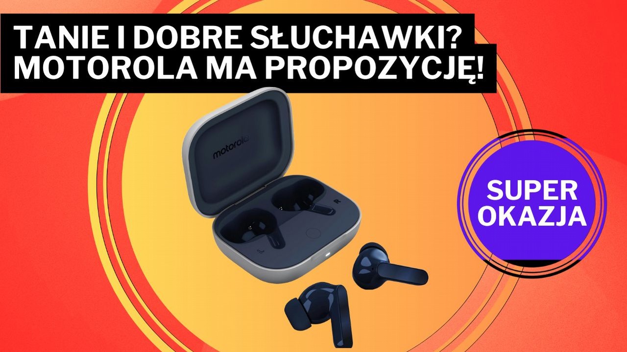 Motorola chce rządzić nie tylko w smartfonach! „To moje najlepsze słuchawki bezprzewodowe od lat”, źródło grafiki: Motorola.