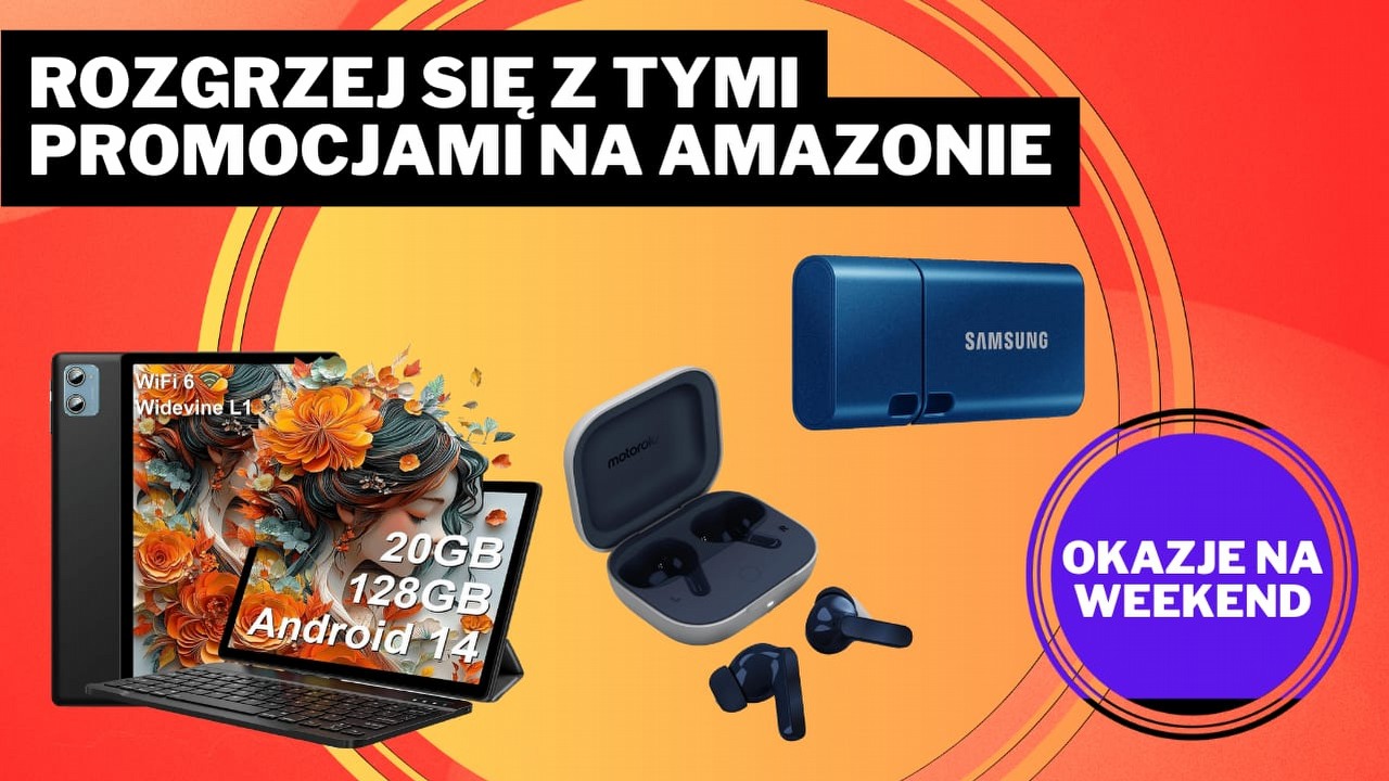 Najlepsze promocje Amazona na 1. weekend kwietnia - dziś kupimy tani procesor AMD i tablet z oszałamiającym wyposażeniem.
